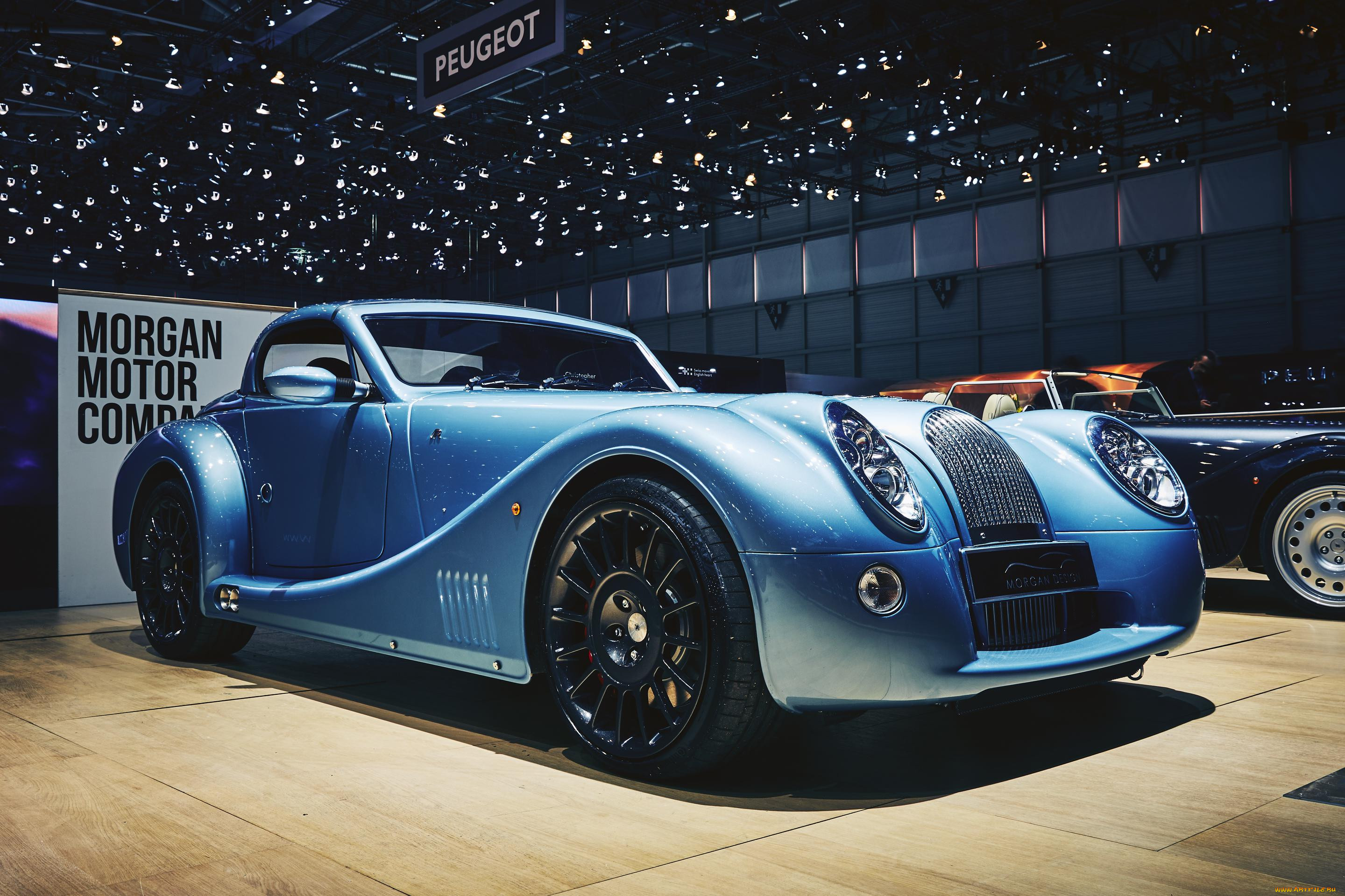 Обои Morgan Aero 8 2017 Автомобили Выставки и уличные фото, обои для  рабочего стола, фотографии morgan aero 8 2017, автомобили, выставки и  уличные фото, morgan, aero, 8, 2017, blue, автосалон, выставка Обои